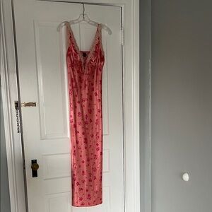 Wild Fable Pink Floral Slip Dress